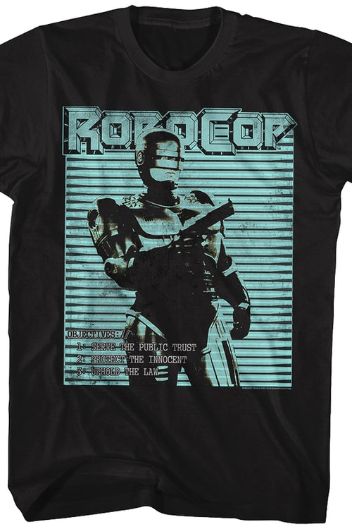 Objectives Robocop T-Shirtmain product image