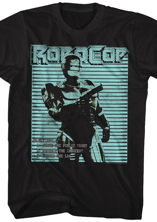 Objectives Robocop T-Shirt - main product image