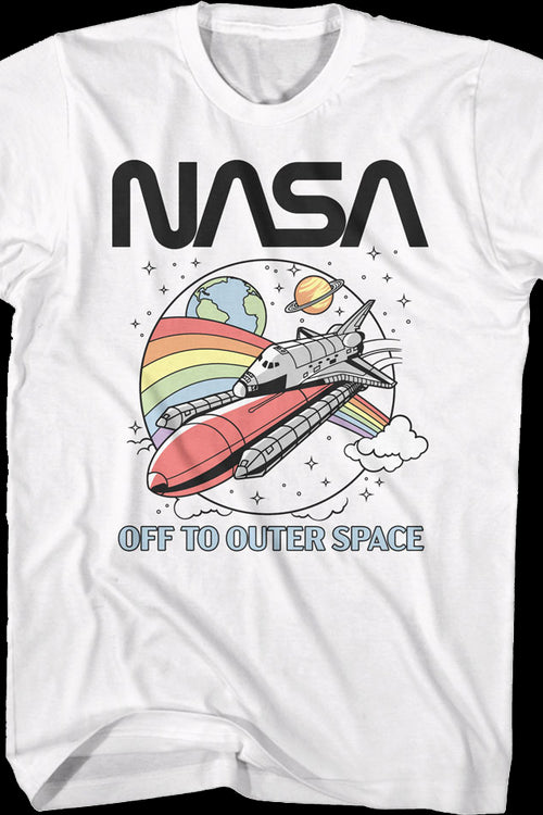 Off To Outer Space NASA T-Shirtmain product image