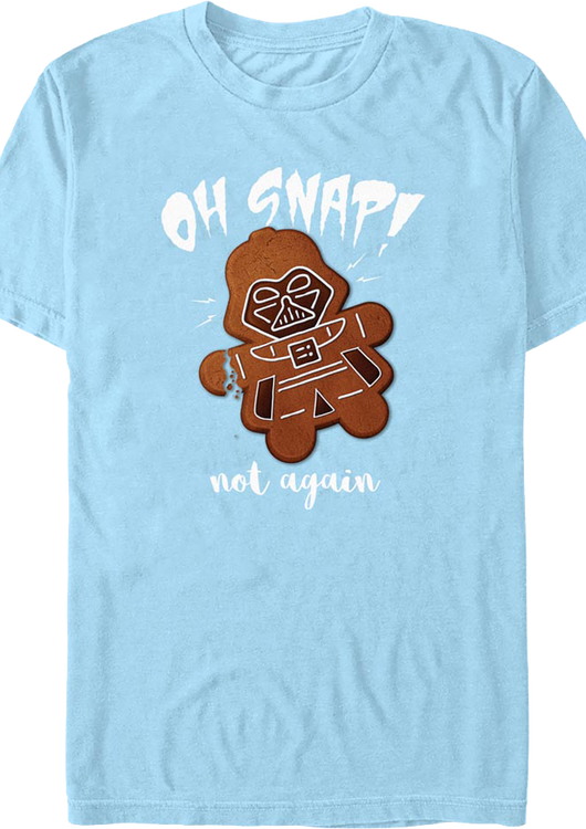 Oh Snap Darth Vader Star Wars T-Shirt - main product image