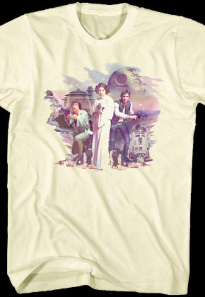 Oil Painting Heroes Star Wars T-Shirt