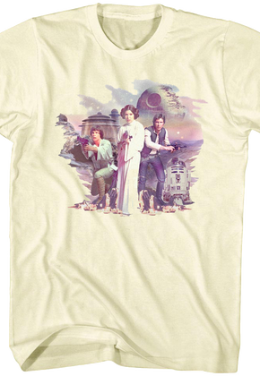 Oil Painting Heroes Star Wars T-Shirt