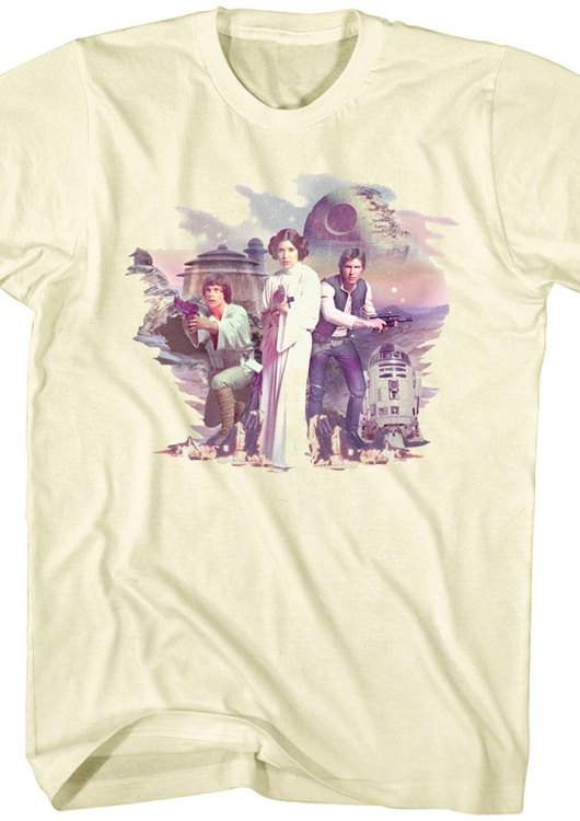 Oil Painting Heroes Star Wars T-Shirt - main product image
