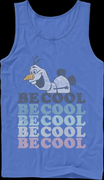 Olaf Be Cool Frozen Tank Topmain product image