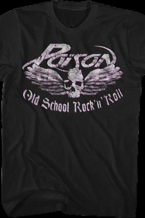 Old School Rock n Roll Poison T Shirt