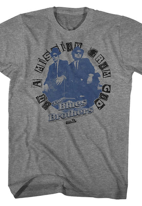 On A Mission From God Blues Brothers T-Shirt