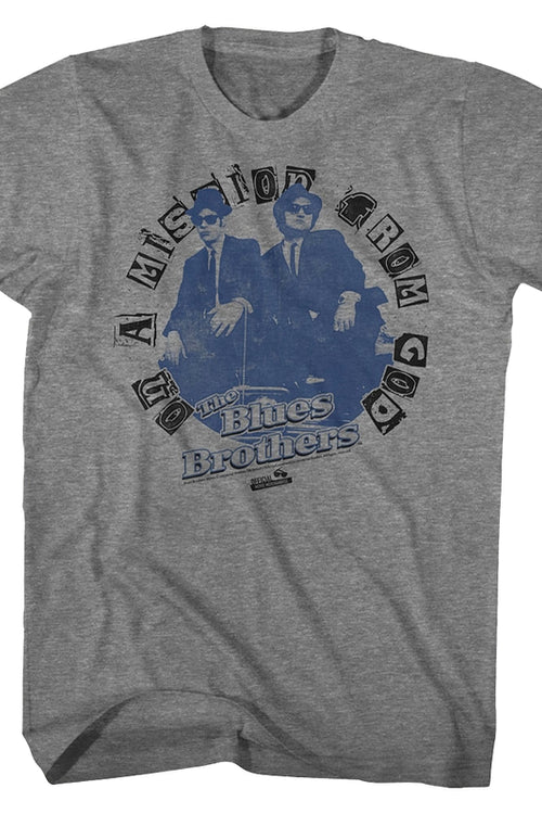 On A Mission From God Blues Brothers T-Shirtmain product image