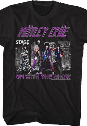On With The Show Motley Crue T-Shirt