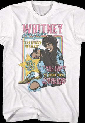 One Night Only Whitney Houston T-Shirt