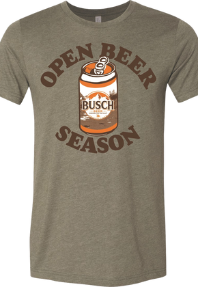 Open Beer Season Busch T-Shirt