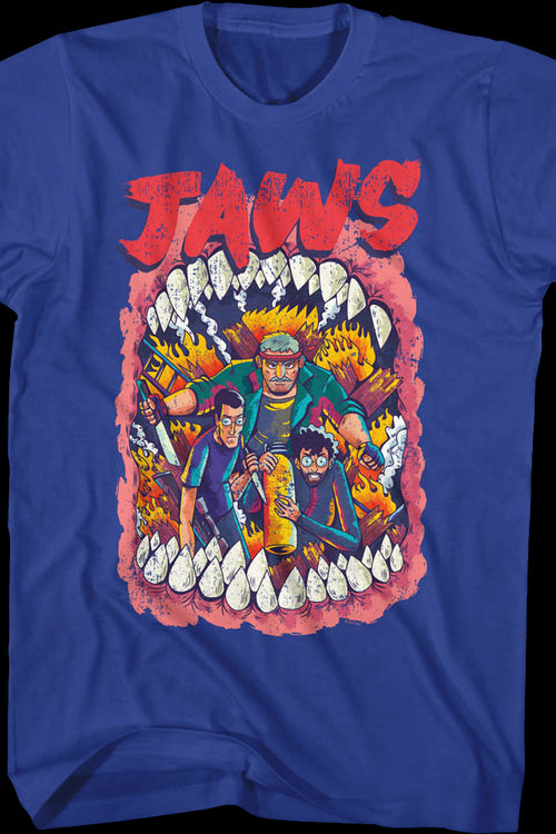 Open Mouth Illustration Jaws T-Shirtmain product image