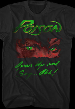 Open Up and Say Ahh Album Cover Poison T-Shirt