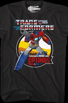 Optimus Prime Heroic Father's Day Transformers T-Shirt