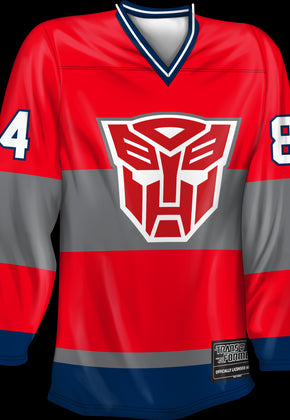 Optimus Prime Hockey Jersey