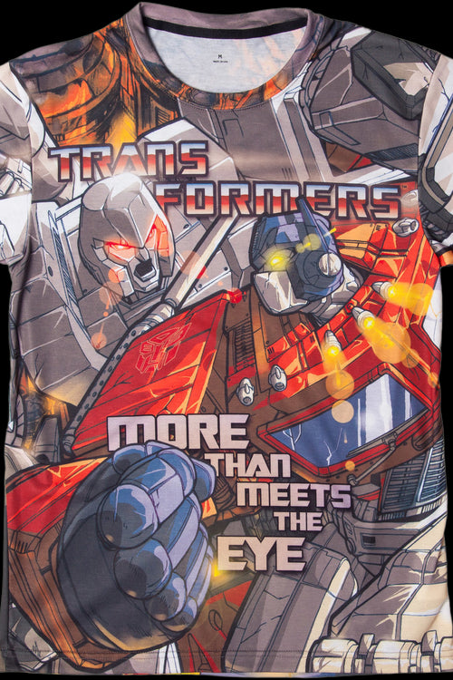 Optimus Prime vs Megatron Sublimation Shirtmain product image