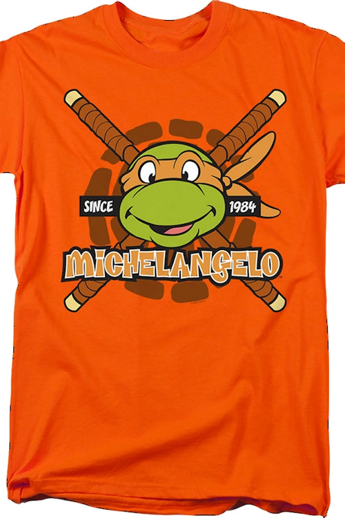 Orange Michelangelo Since 1984 Teenage Mutant Ninja Turtles T-Shirtmain product image