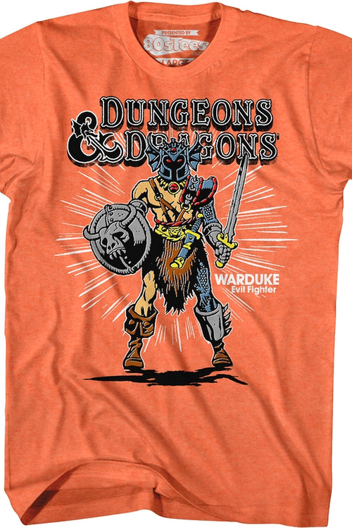 Orange Warduke Dungeons & Dragons T-Shirtmain product image