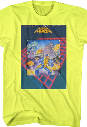 Neon Original Artwork Mega Man T-Shirt