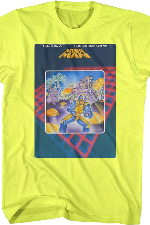 Neon Original Artwork Mega Man T-Shirtmain product image