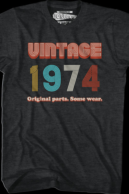 Original Parts Some Wear Vintage 1974 T-Shirtmain product image