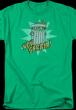Oscar The Grouch Now Scram Sesame Street T-Shirt