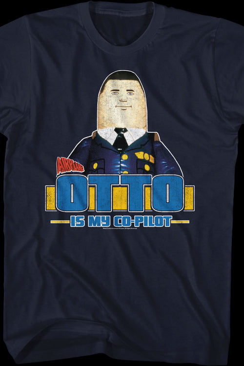 Otto Is My Co-Pilot Airplane T-Shirtmain product image