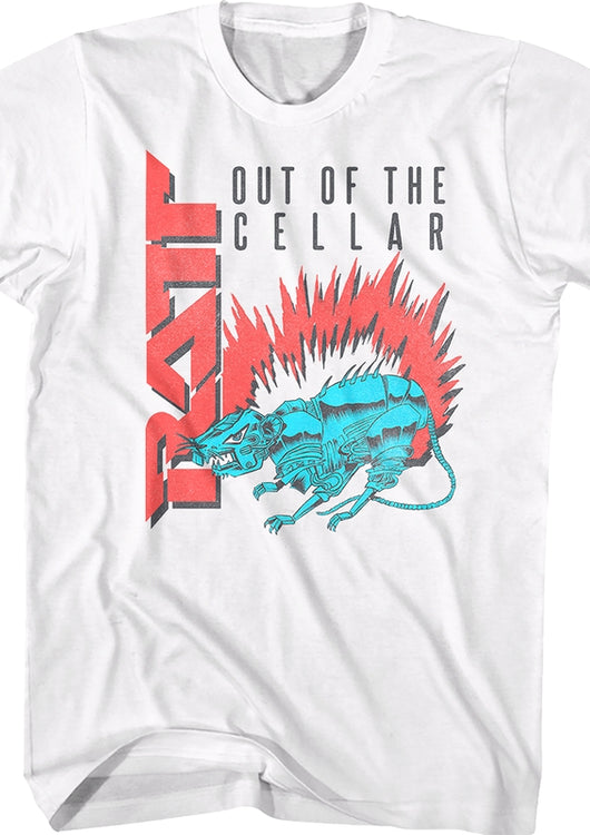 Out Of The Cellar Ratt T-Shirt - main product image