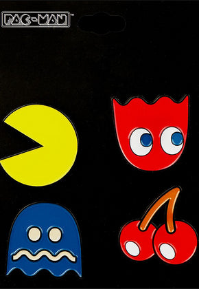 Pac-Man 4 Pack Lapel Pins