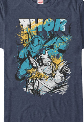 Paint Splatter Thor T-Shirt