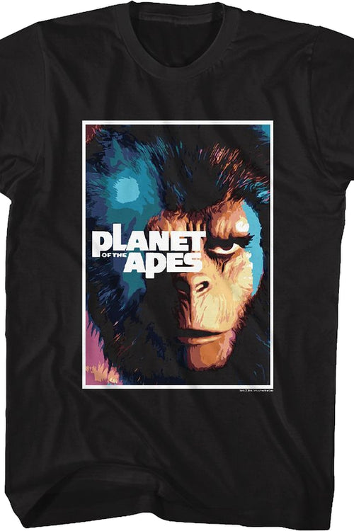 Painted Poster Planet Of The Apes T-Shirtmain product image