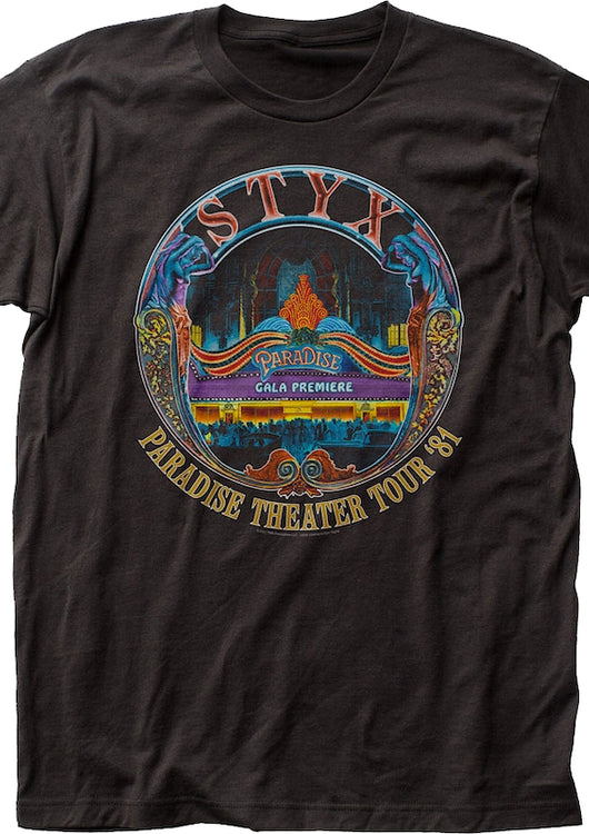 Paradise Theater Tour '81 Styx T-Shirt - main product image