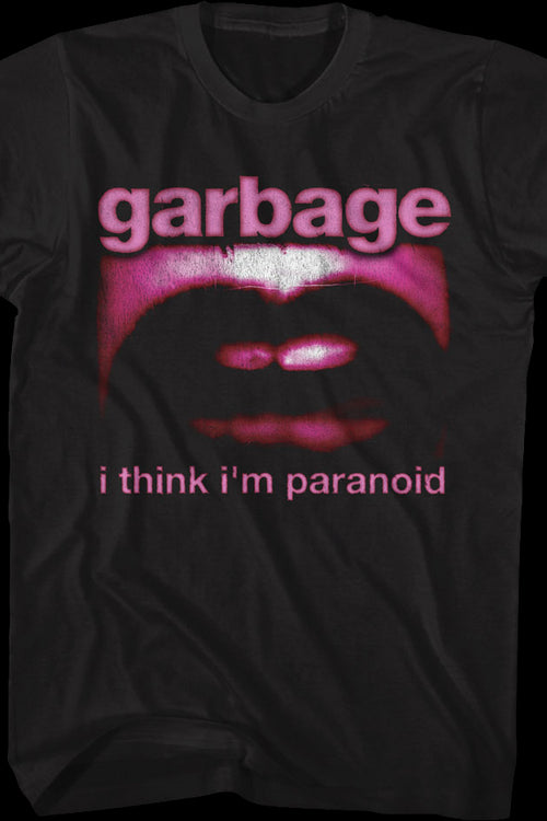 Paranoid Mouth Garbage T-Shirtmain product image