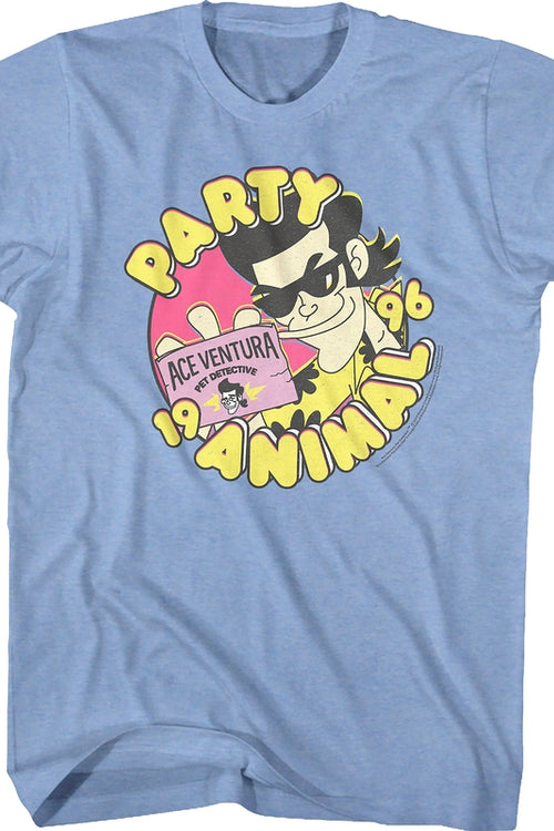 Party Animal Ace Ventura Pet Detective T-Shirtmain product image