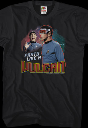 Party Like A Vulcan Star Trek T-Shirt