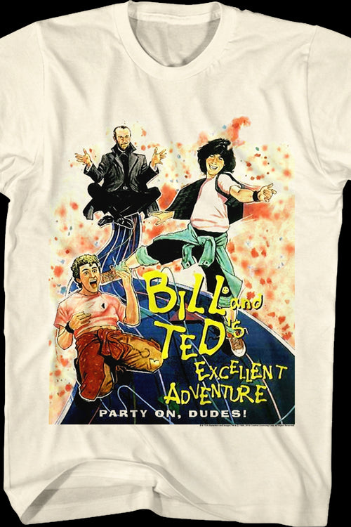 Party On Dudes Bill and Ted's Excellent Adventure T-Shirtmain product image