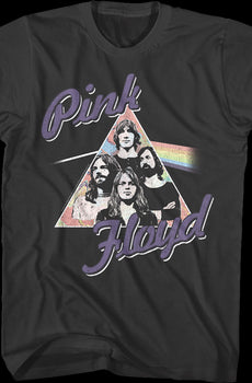 Pastel Prism Pink Floyd T-Shirt