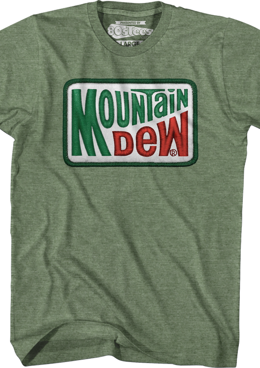 Patch Logo Mountain Dew T-Shirt - main product image