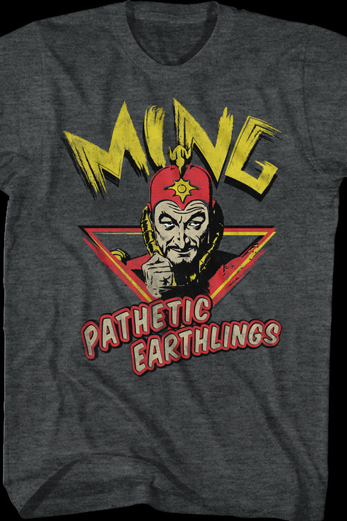 Pathetic Earthlings Flash Gordon T-Shirtmain product image