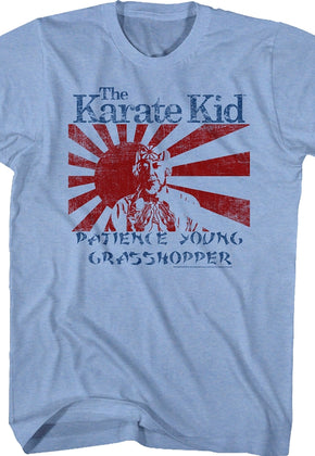 Patience Young Grasshopper Karate Kid T-Shirt