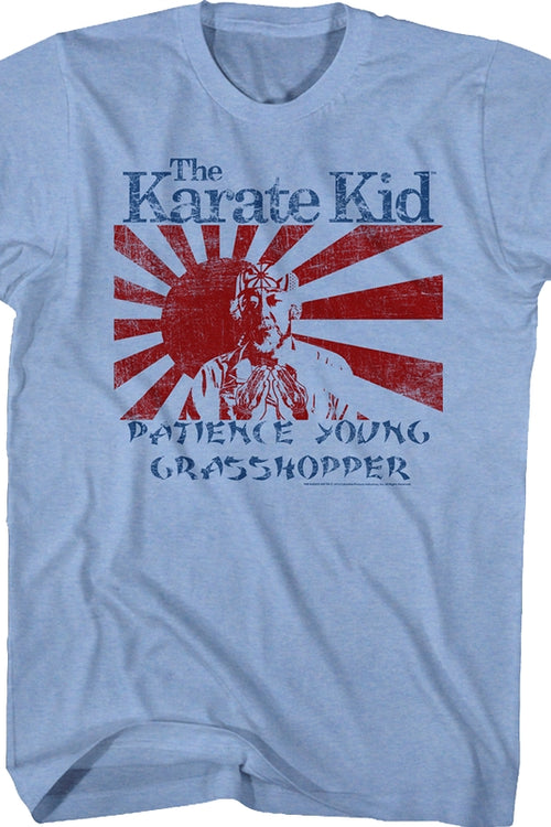 Patience Young Grasshopper Karate Kid T-Shirtmain product image