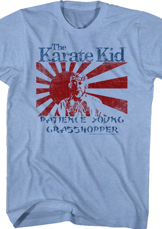 Patience Young Grasshopper Karate Kid T-Shirt - main product image