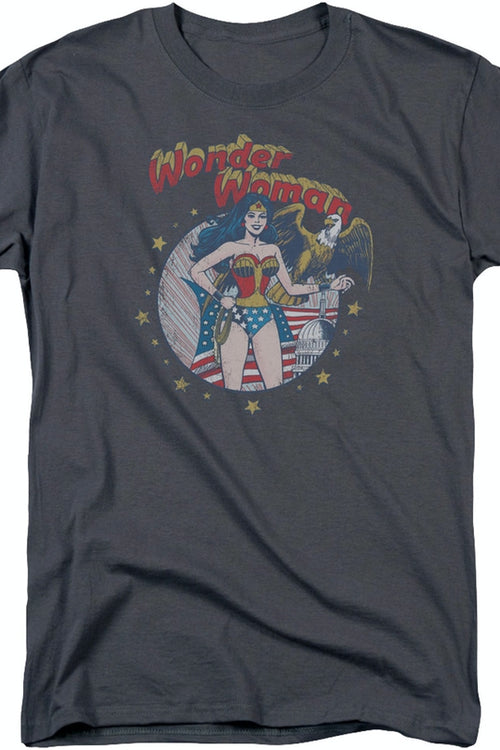 Patriotic Wonder Woman T-Shirtmain product image