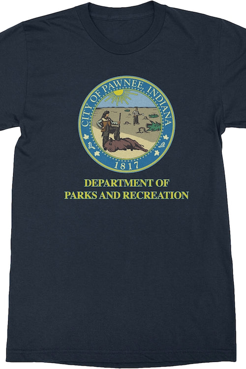 Pawnee Seal Parks and Recreation T-Shirtmain product image
