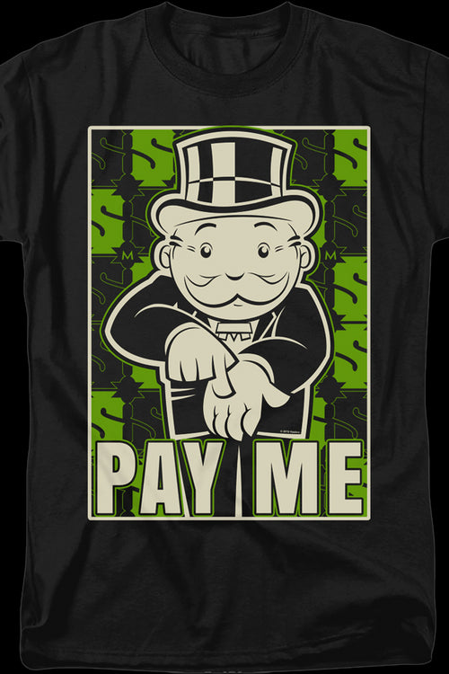 Pay Me Monopoly T-Shirtmain product image