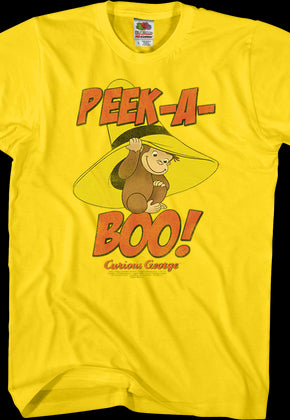 Peek-A-Boo Curious George T-Shirt