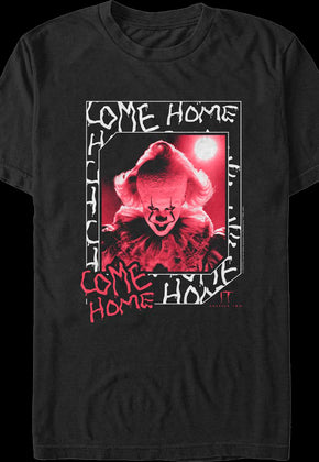 Pennywise Come Home IT Shirt