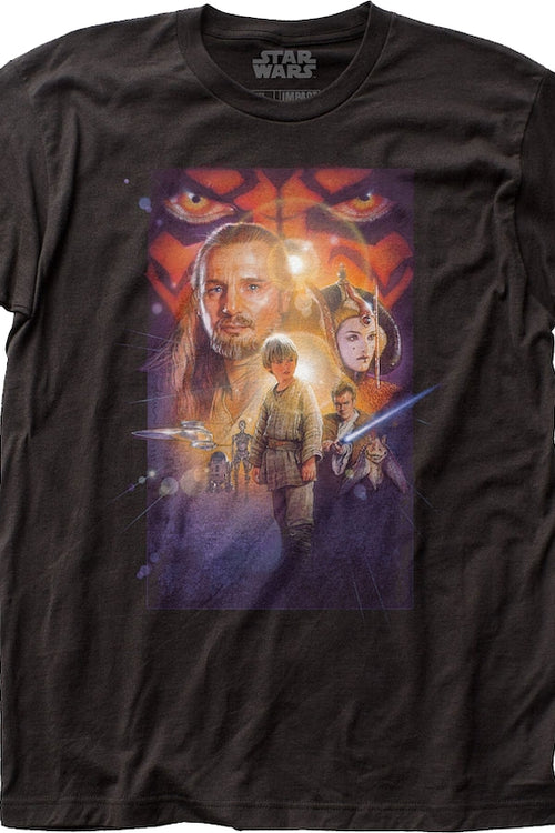 Phantom Menace Poster Star Wars T-Shirtmain product image
