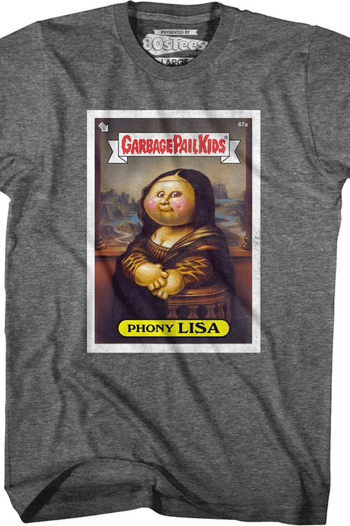 Phony Lisa Garbage Pail Kids T-Shirtmain product image