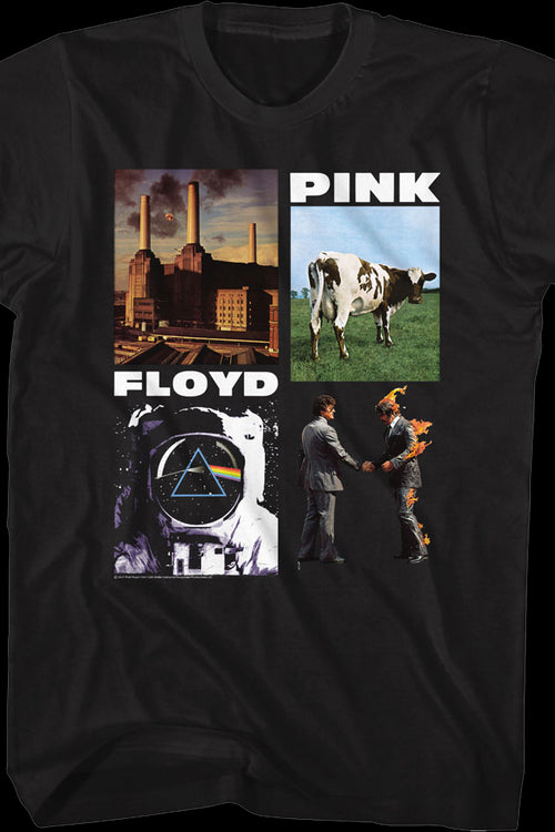 Photo Collage Pink Floyd T-Shirtmain product image