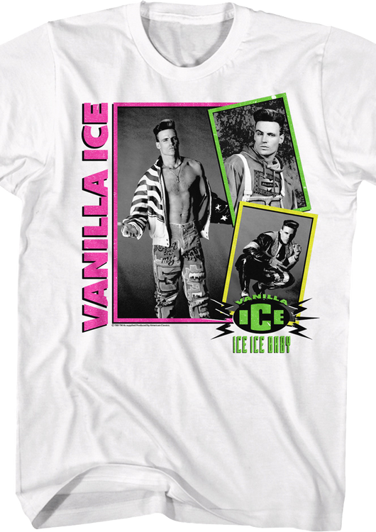 Photo Collage Vanilla Ice T-Shirt - main product image